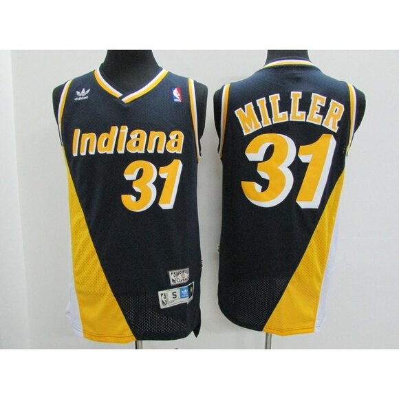 Mens Reggie Miller Stitched Jersey